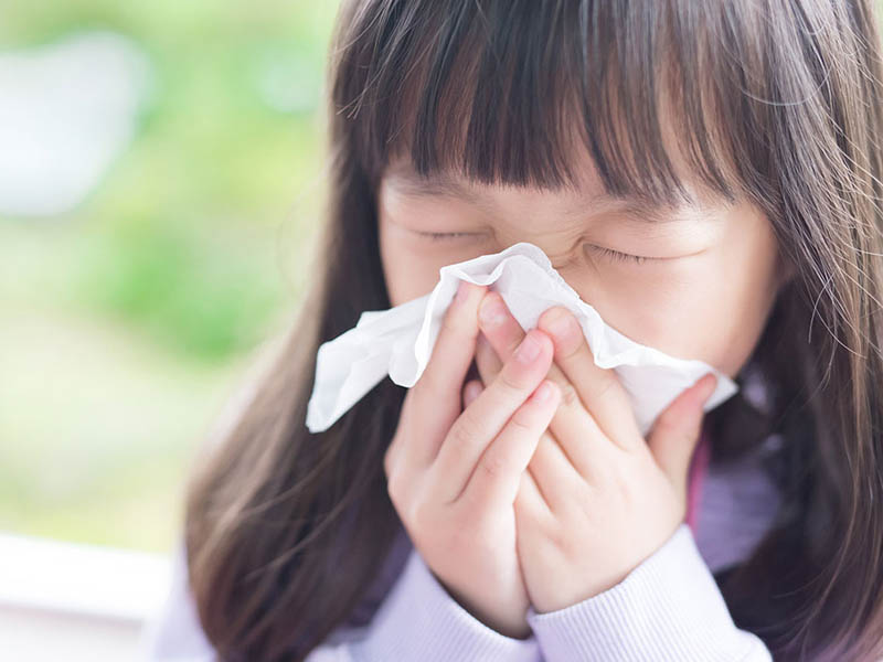 viêm mũi dị ứng ở trẻ sơ sinh