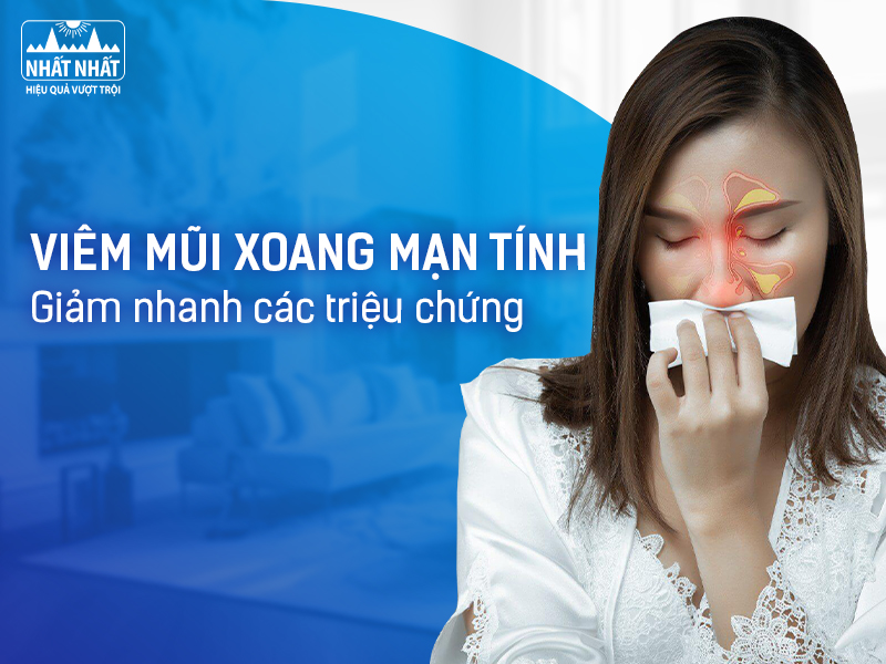 Viêm mũi xoang mạn tính là bệnh lý đường hô hấp phổ biến