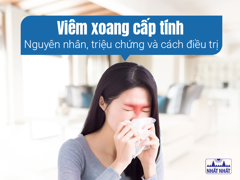 Viêm xoang cấp là một bệnh lý phổ biến