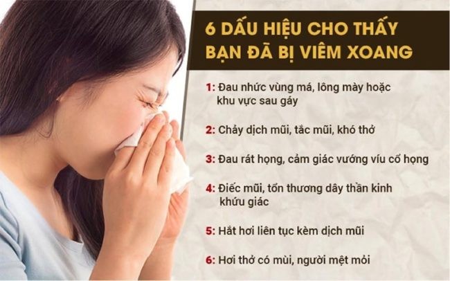 Viêm xoang mạn tính 