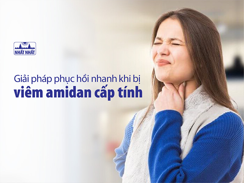 Viêm amidan cấp tính