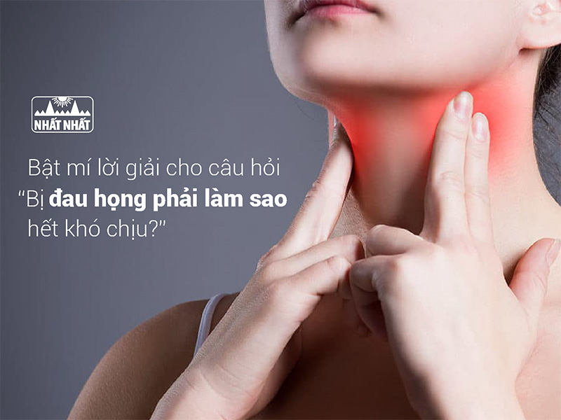 đau họng làm sao hết