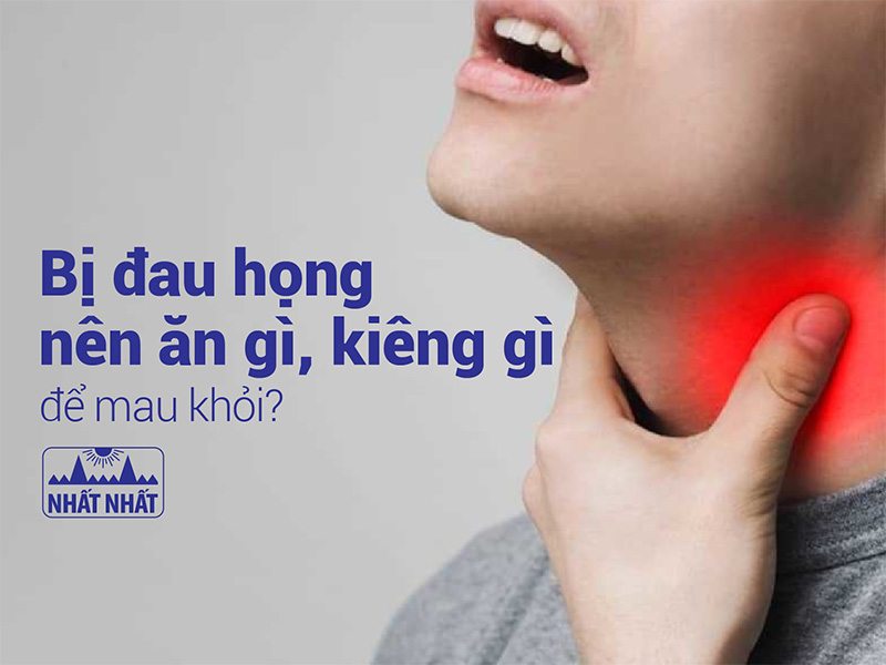 đau họng nên ăn gì