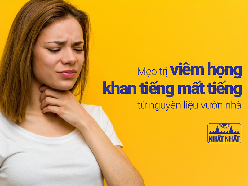 viêm họng khan tiếng