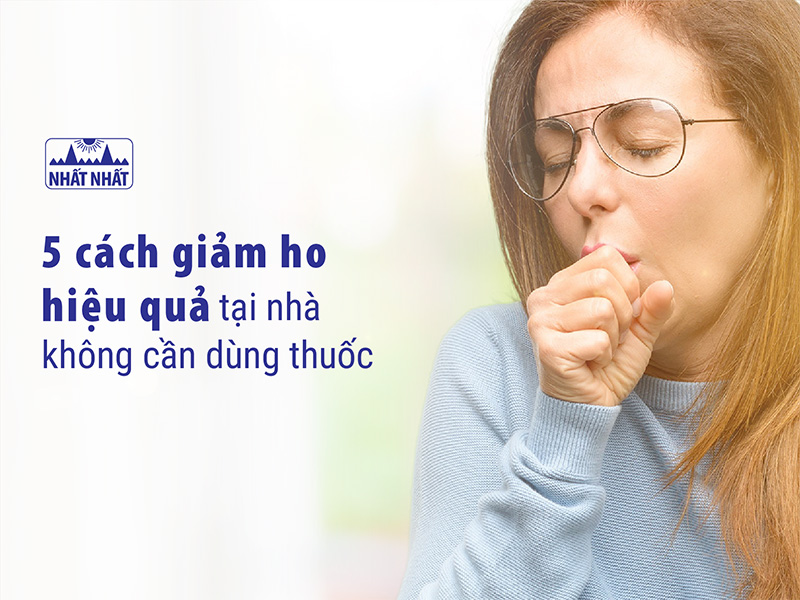 cách giảm ho hiệu quả tại nhà