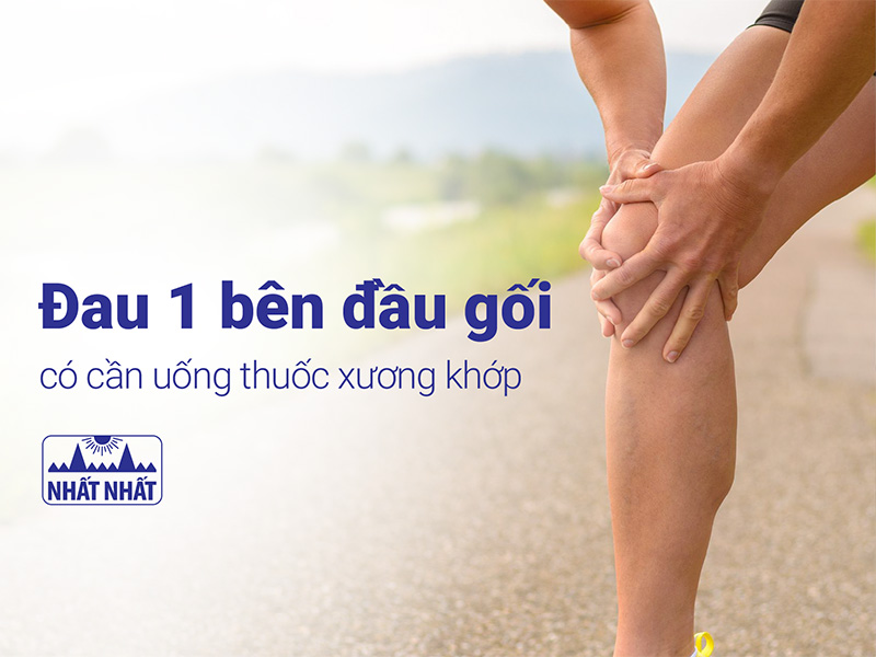 đau 1 bên đầu gối