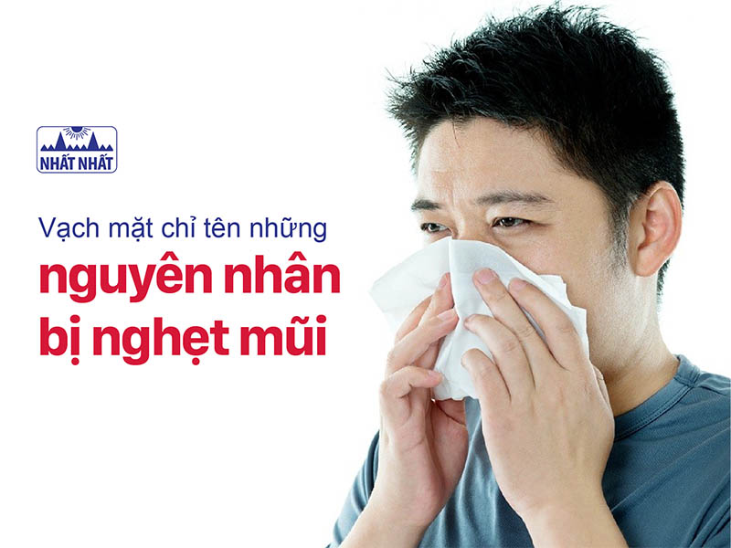 nguyên nhân bị nghẹt mũi