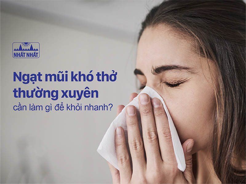 ngạt mũi khó thở