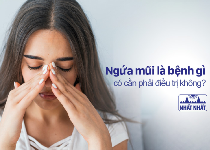 ngứa mũi là bệnh gì