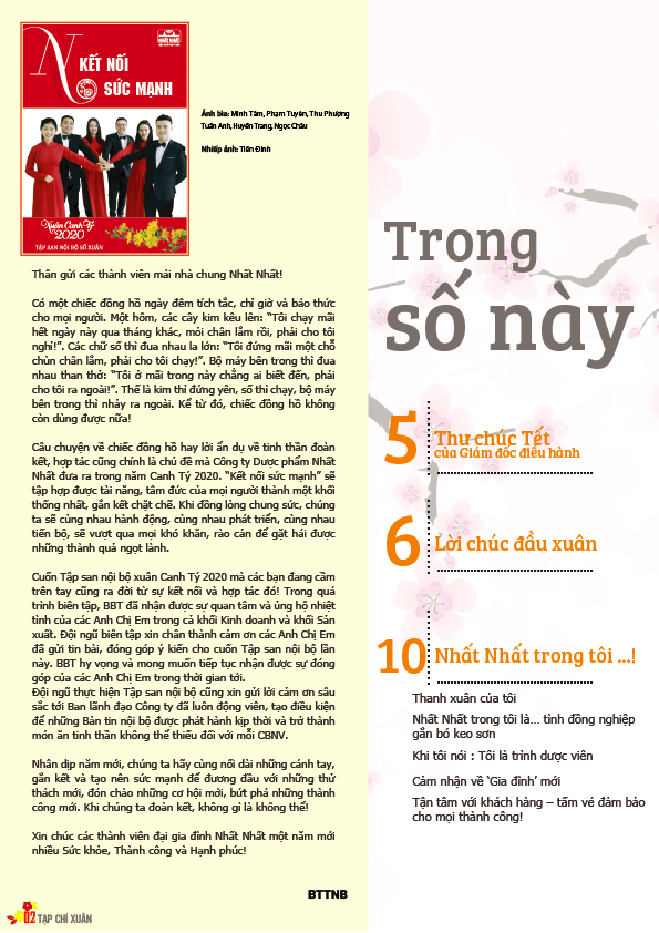 Bản tin nội bộ xuân Canh Tý 2020-1