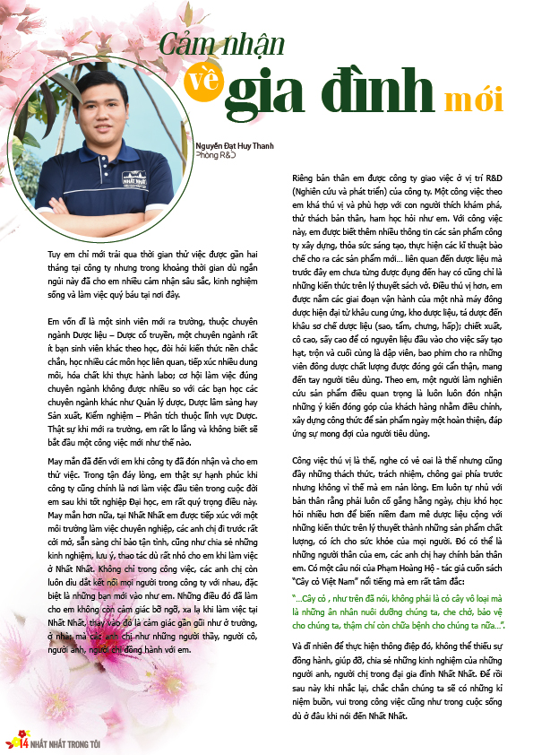 Bản tin nội bộ xuân Canh Tý 2020