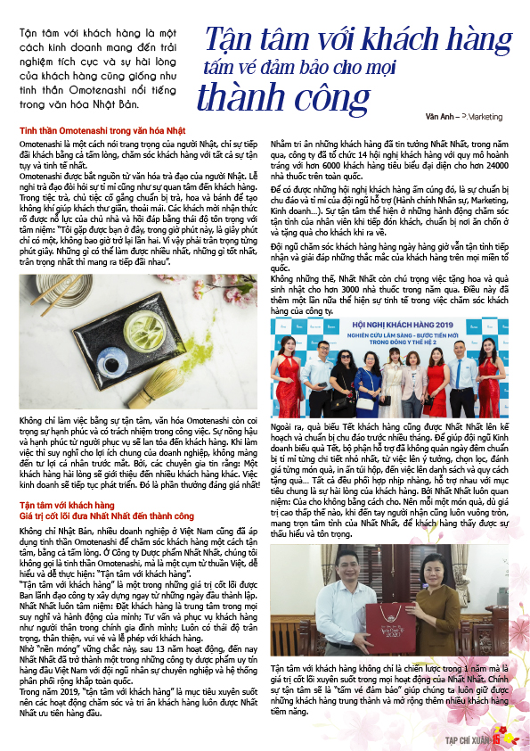 Bản tin nội bộ xuân Canh Tý 2020