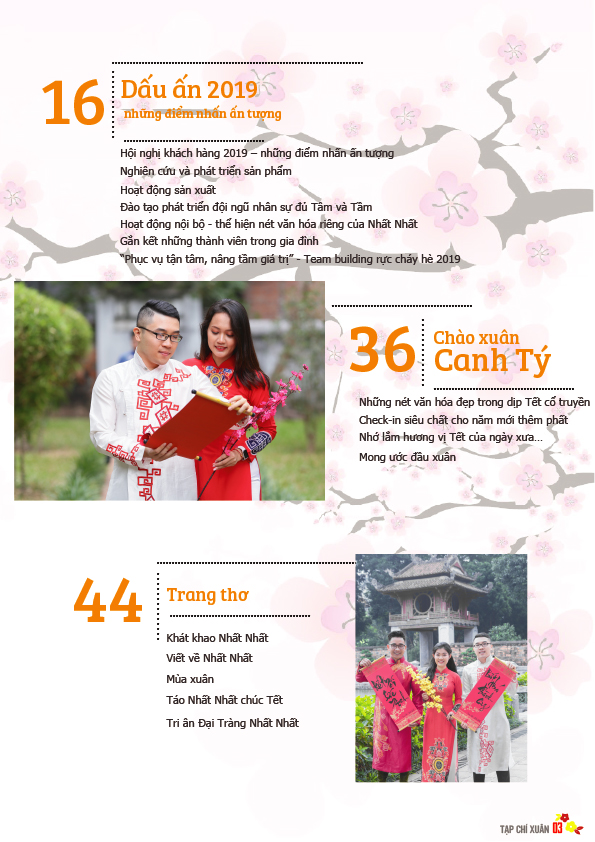 Bản tin nội bộ xuân Canh Tý 2020