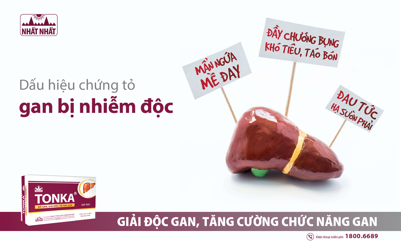 Dấu hiệu chứng tỏ gan bị nhiễm độc