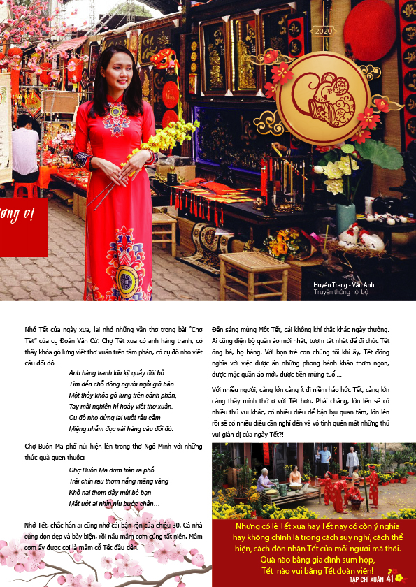 Bản tin nội bộ xuân Canh Tý 2020