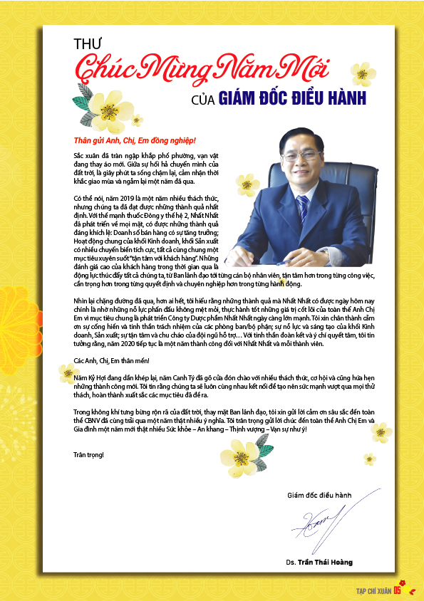 Bản tin nội bộ xuân Canh Tý 2020