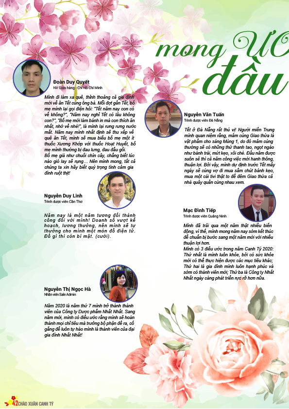 Bản tin nội bộ xuân Canh Tý 2020