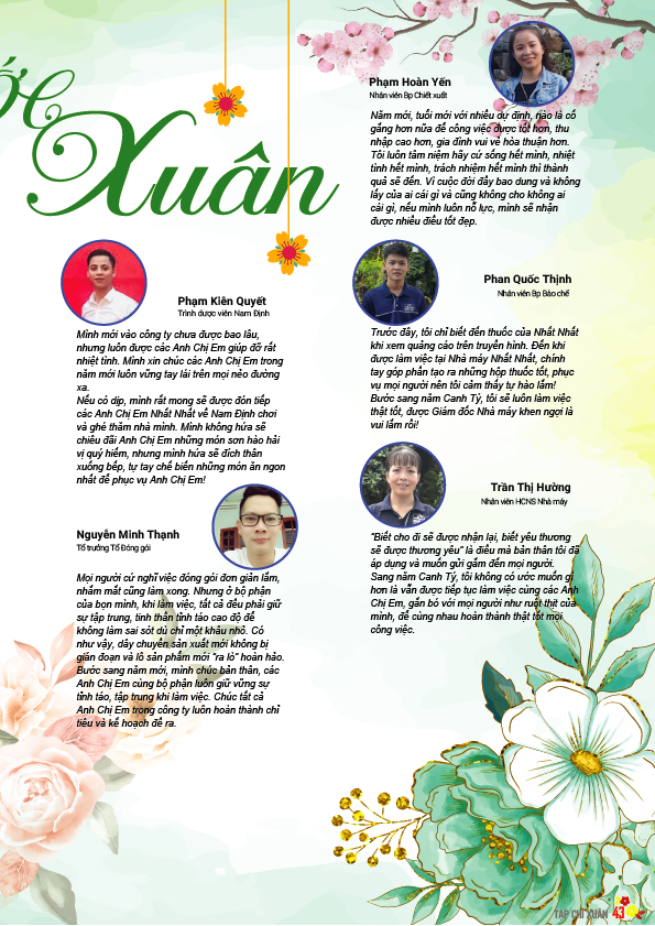 Bản tin nội bộ xuân Canh Tý 2020