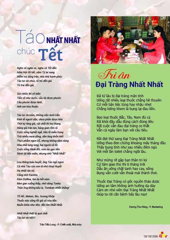 Bản tin nội bộ xuân Canh Tý 2020