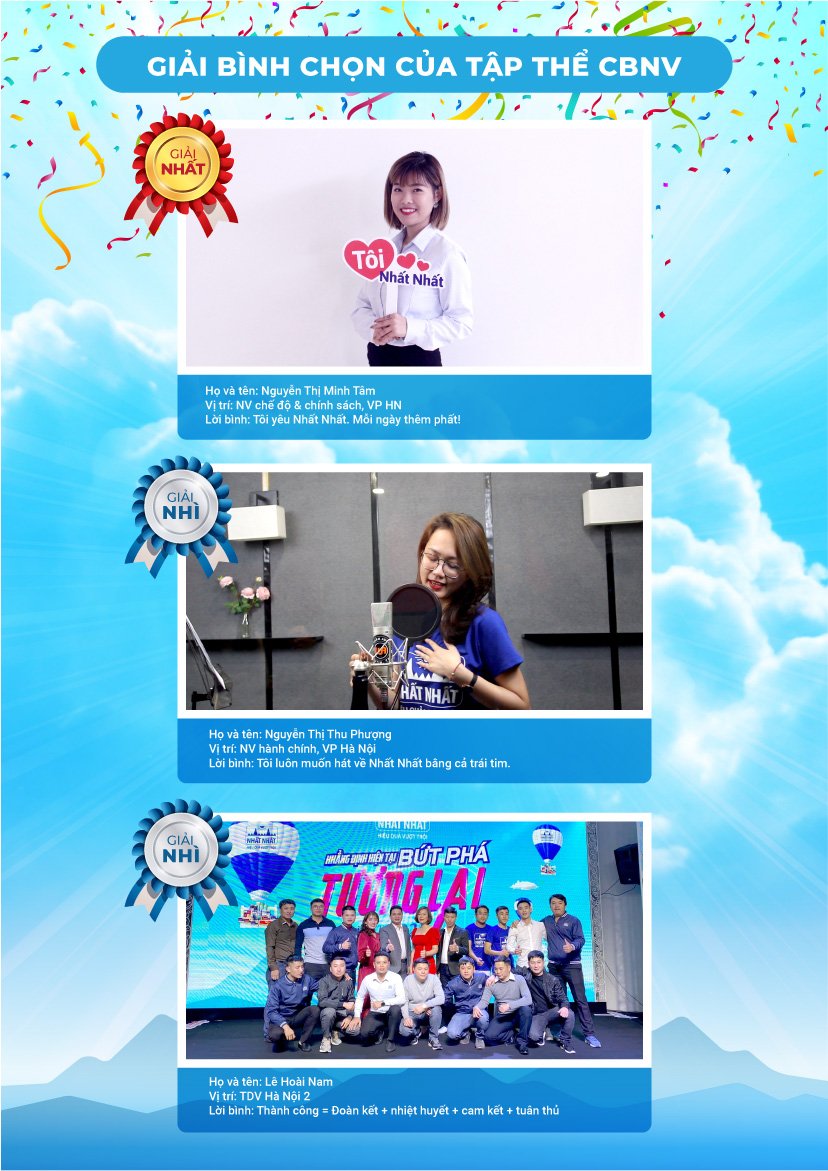 giải thưởng Nét Đẹp Nhất Nhất