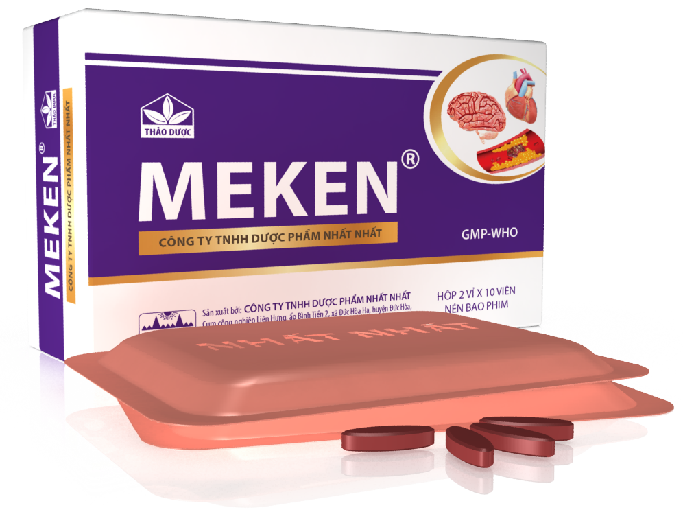 thuốc Meken trị Đau thắt ngực