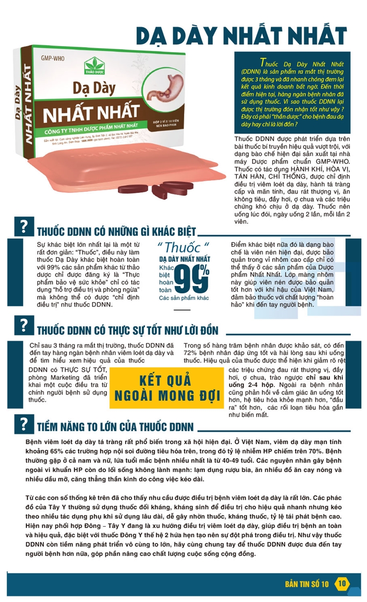 Bản tin nội bộ số 10