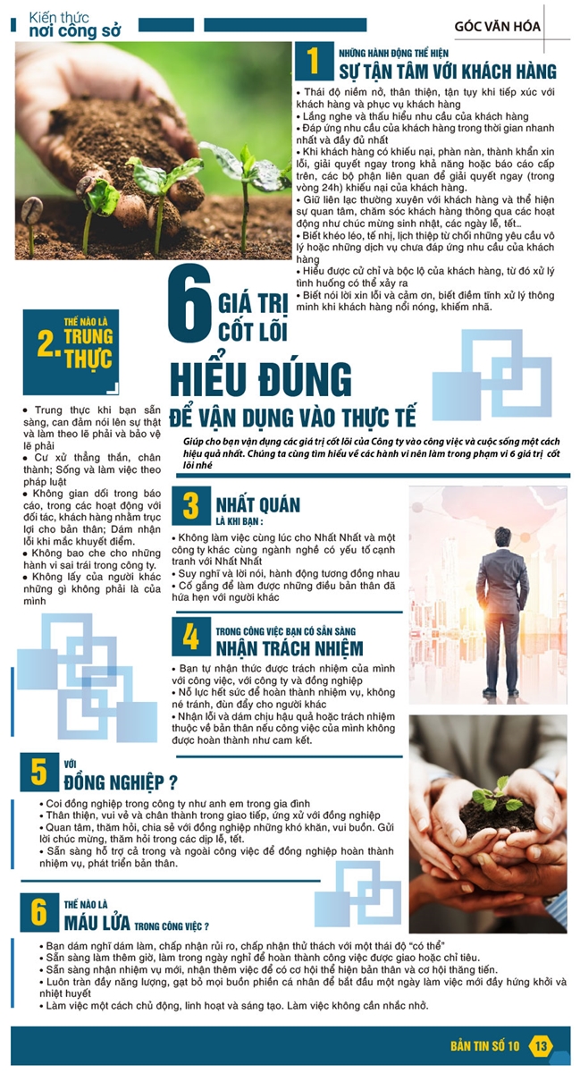 Bản tin nội bộ số 10