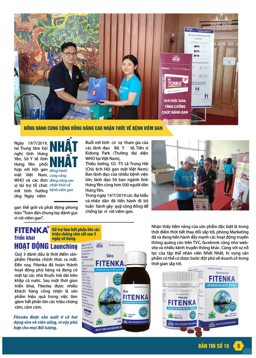 Bản tin nội bộ số 10