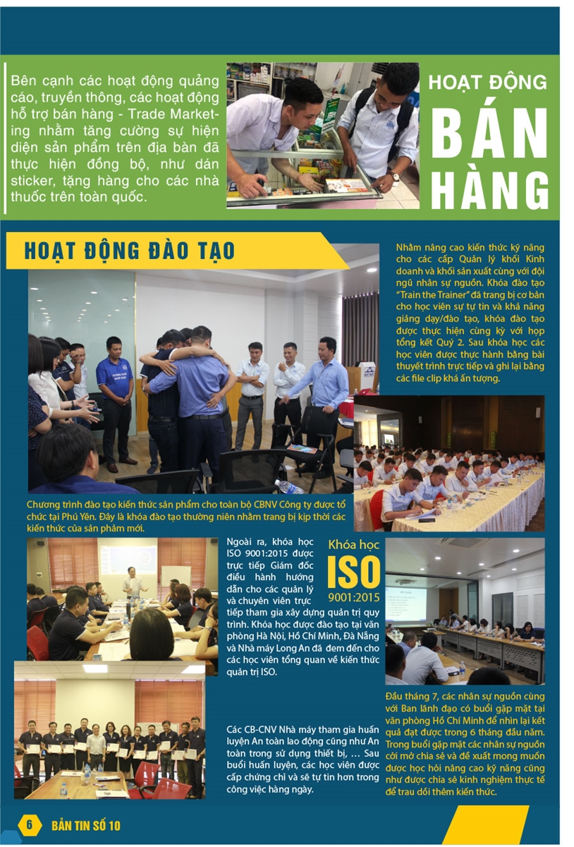 Bản tin nội bộ số 10