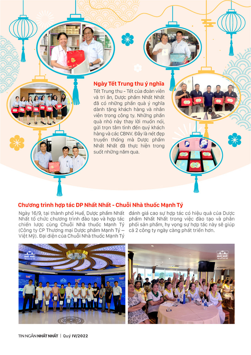 Tin ngắn Nhất Nhất quý 4/2022