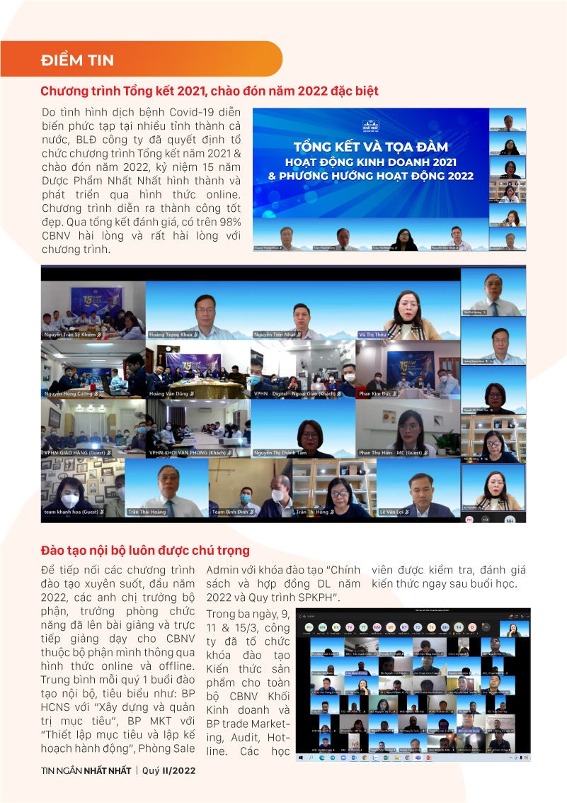 Bản tin Nhất Nhất quý II/2022