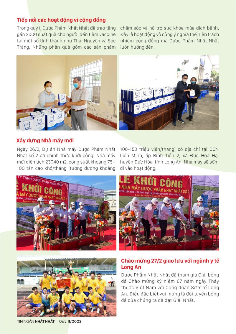 Bản tin Nhất Nhất quý II/2022