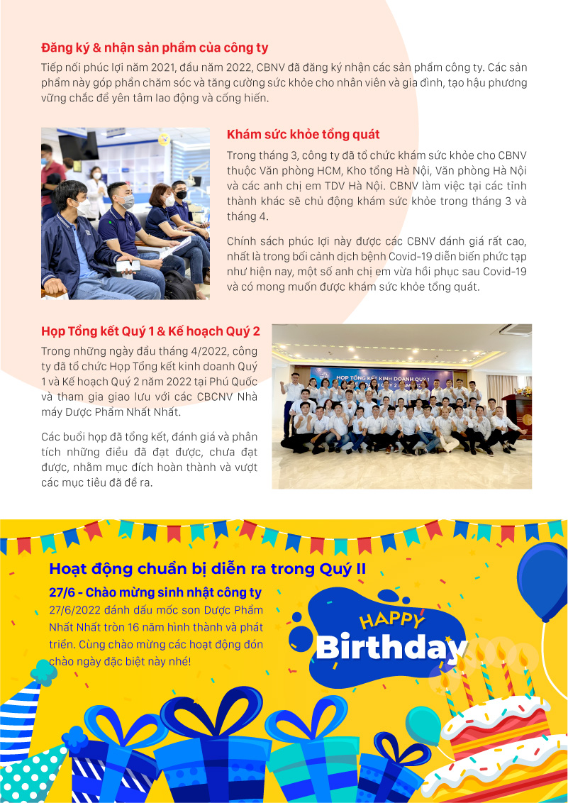 Bản tin Nhất Nhất quý II/2022