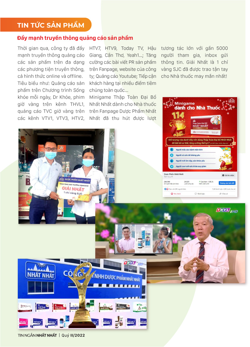 Bản tin Nhất Nhất quý II/2022