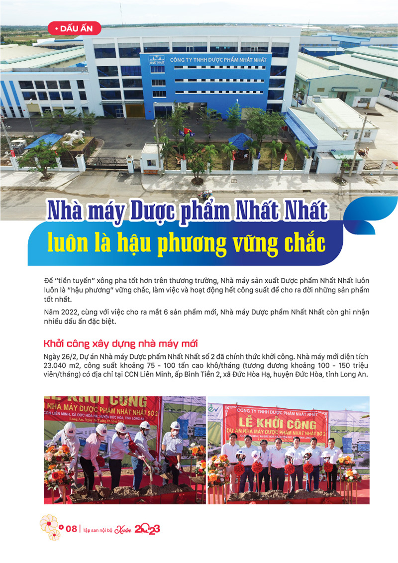 Tập san nội bộ số xuân 2023 Nhất Nhất