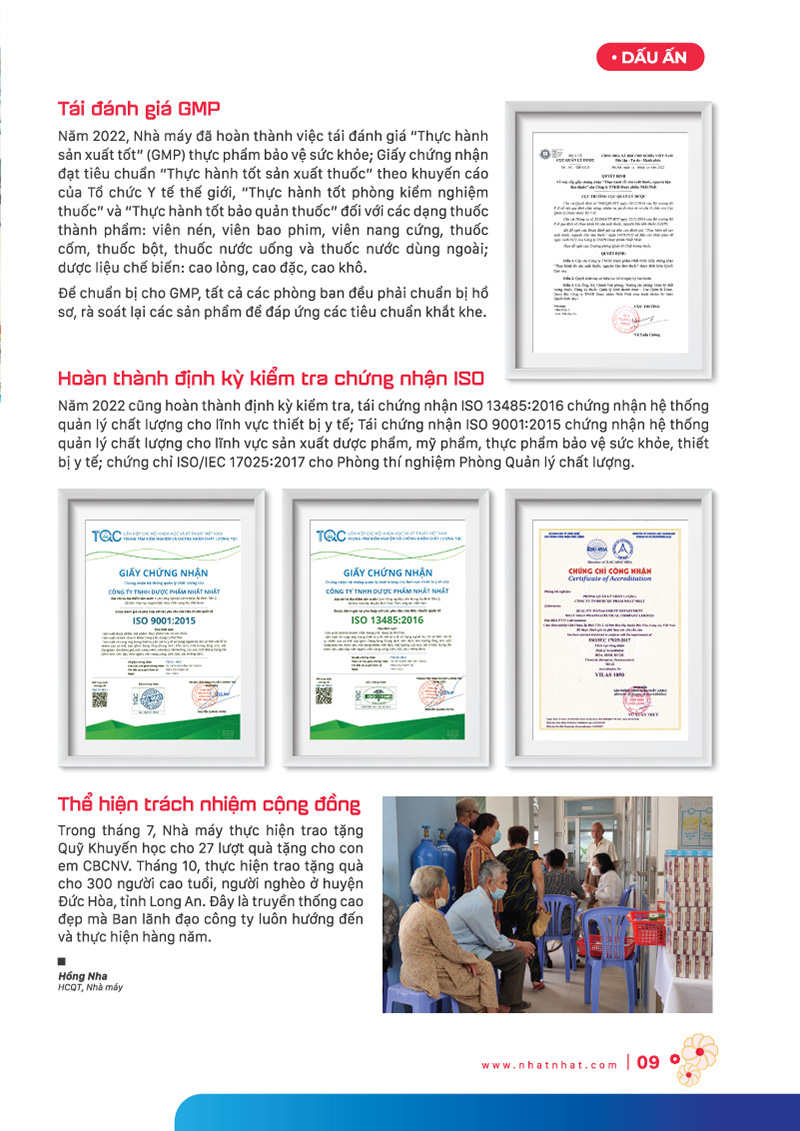 Tập san nội bộ số xuân 2023 Nhất Nhất