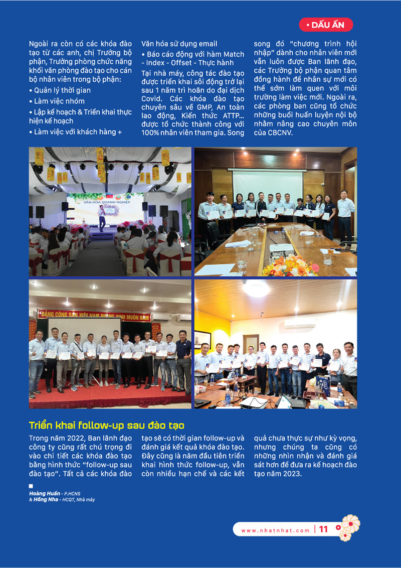 Tập san nội bộ số xuân 2023 Nhất Nhất