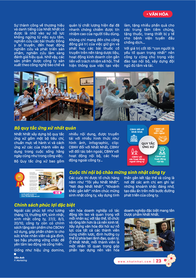 Tập san nội bộ số xuân 2023 Nhất Nhất