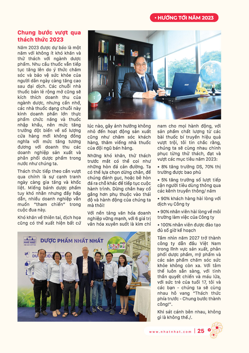 Tập san nội bộ số xuân 2023 Nhất Nhất