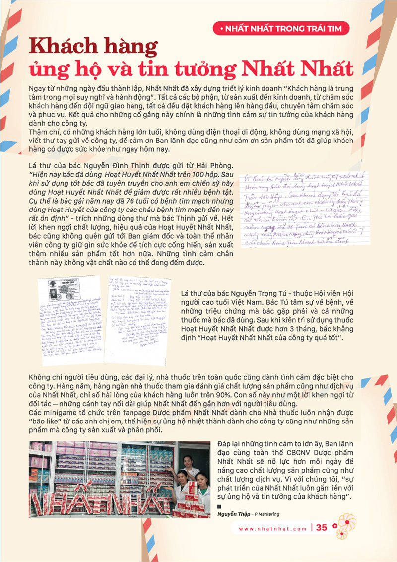 Tập san nội bộ số xuân 2023 Nhất Nhất