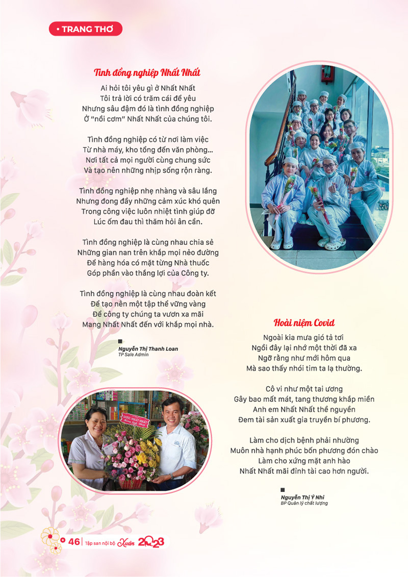 Tập san nội bộ số xuân 2023 Nhất Nhất
