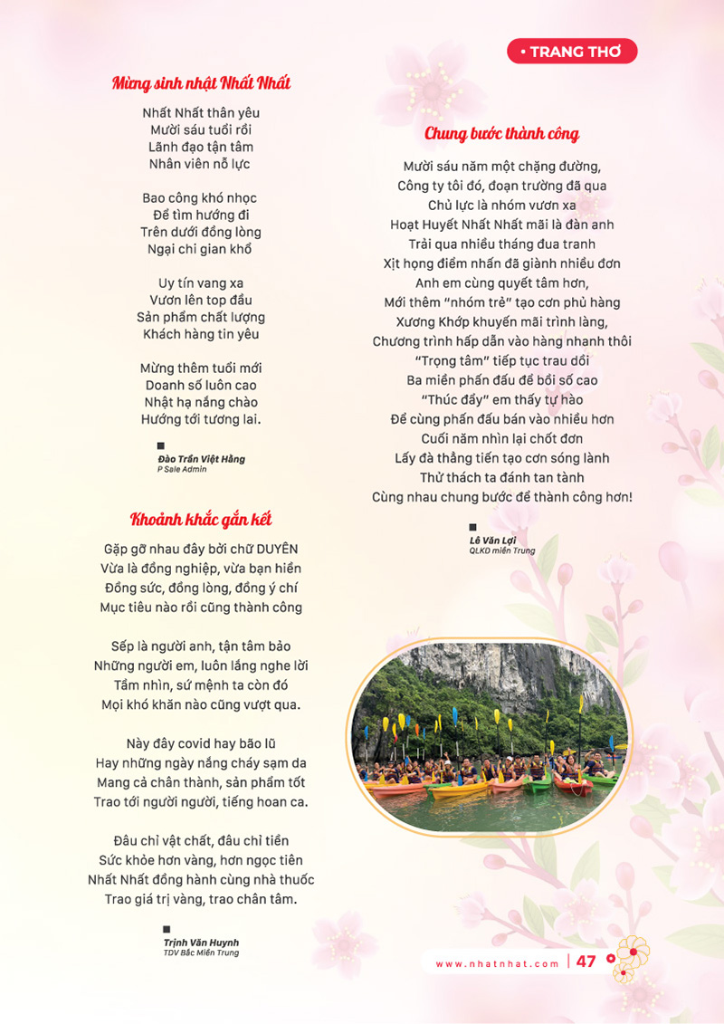 Tập san nội bộ số xuân 2023 Nhất Nhất