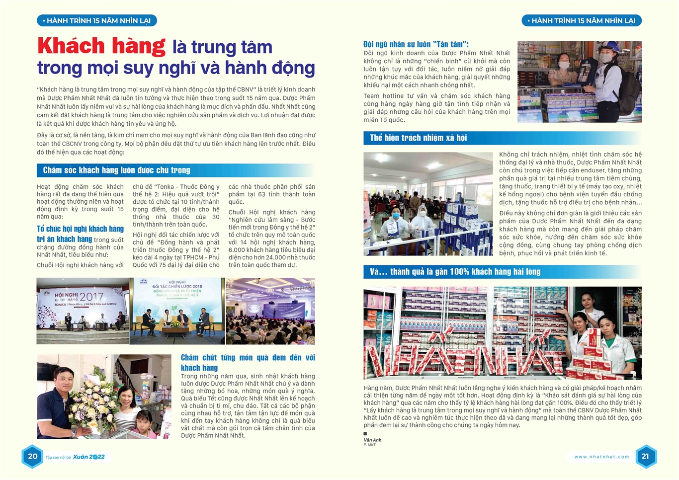 Tập san nội bộ số Xuân Nhâm Dân 2022