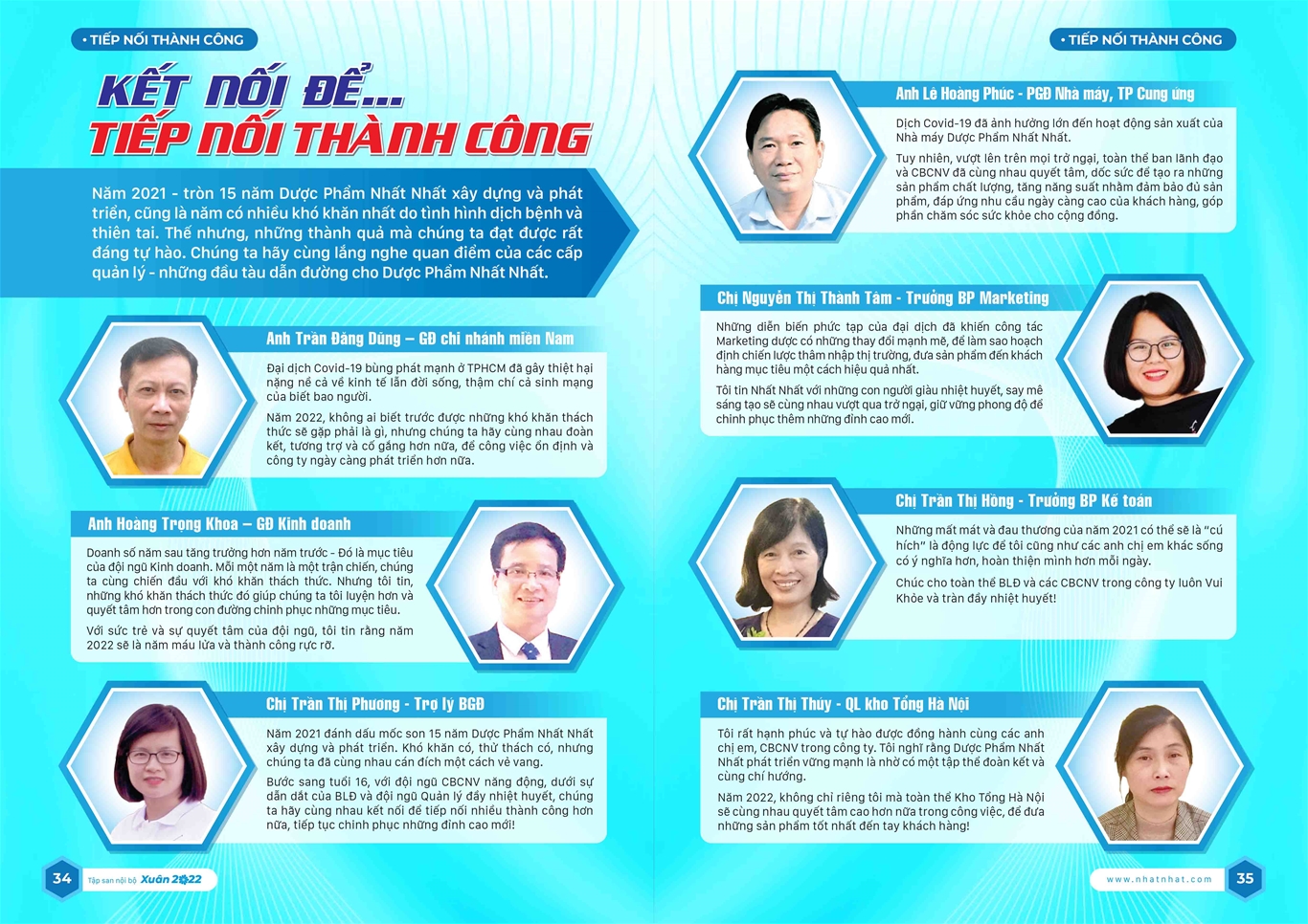 Tập san nội bộ số Xuân Nhâm Dân 2022