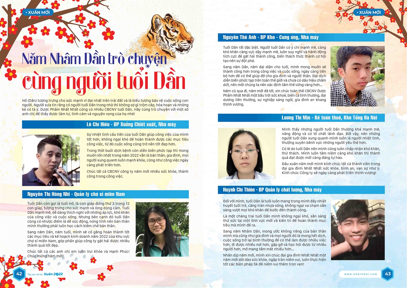 Tập san nội bộ số Xuân Nhâm Dân 2022