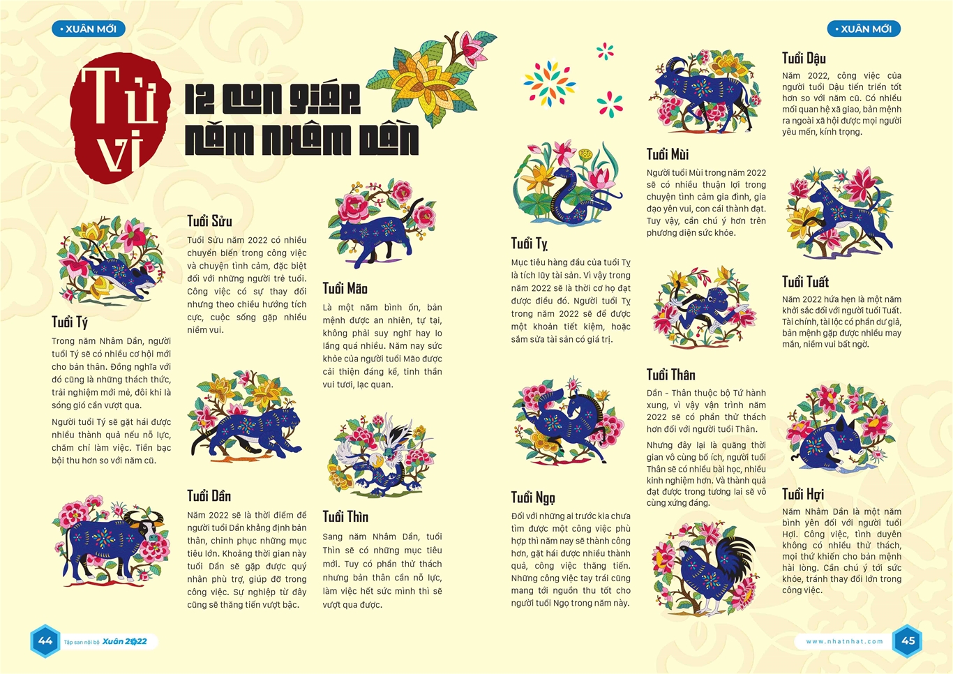 Tập san nội bộ số Xuân Nhâm Dân 2022