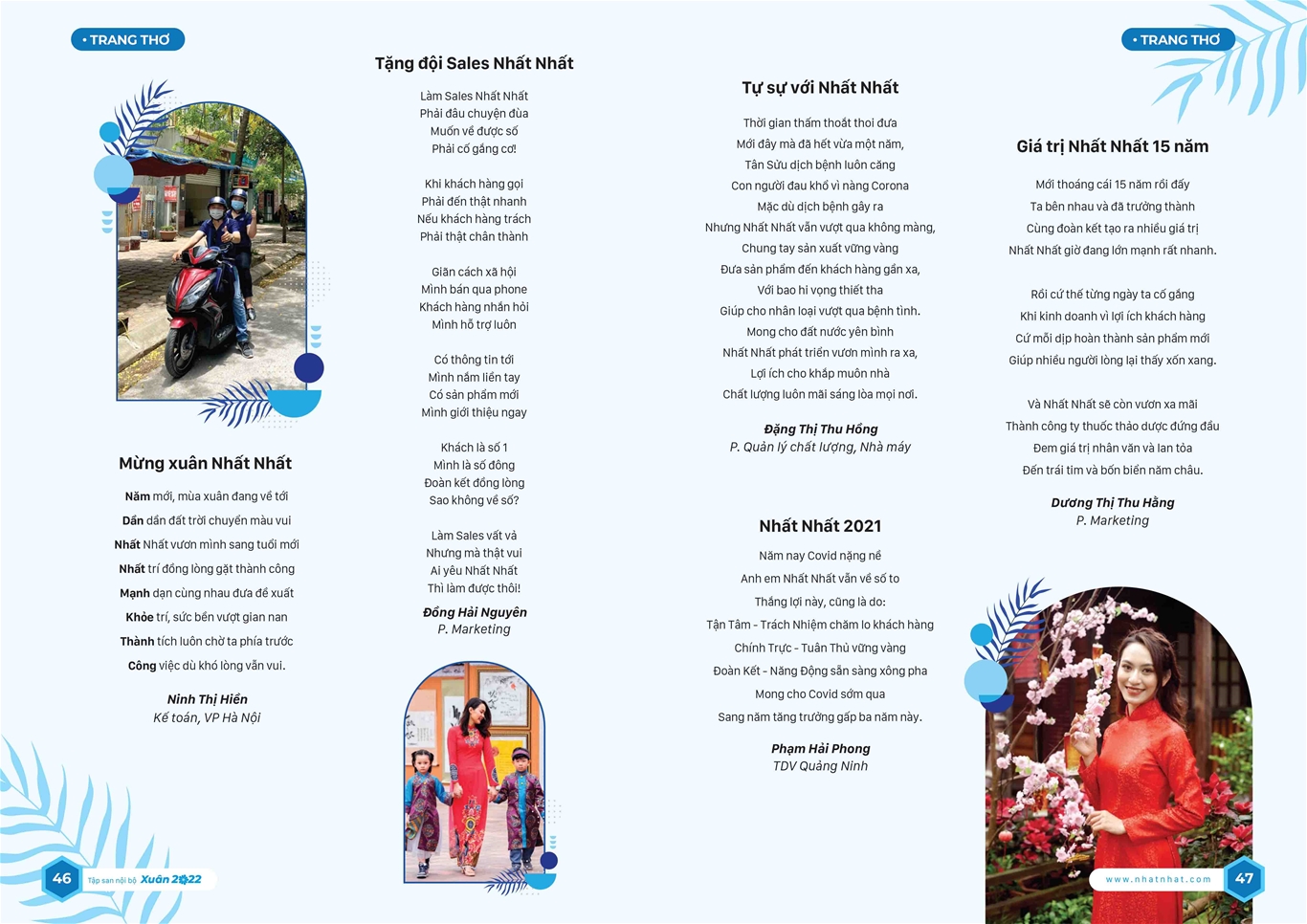 Tập san nội bộ số Xuân Nhâm Dân 2022