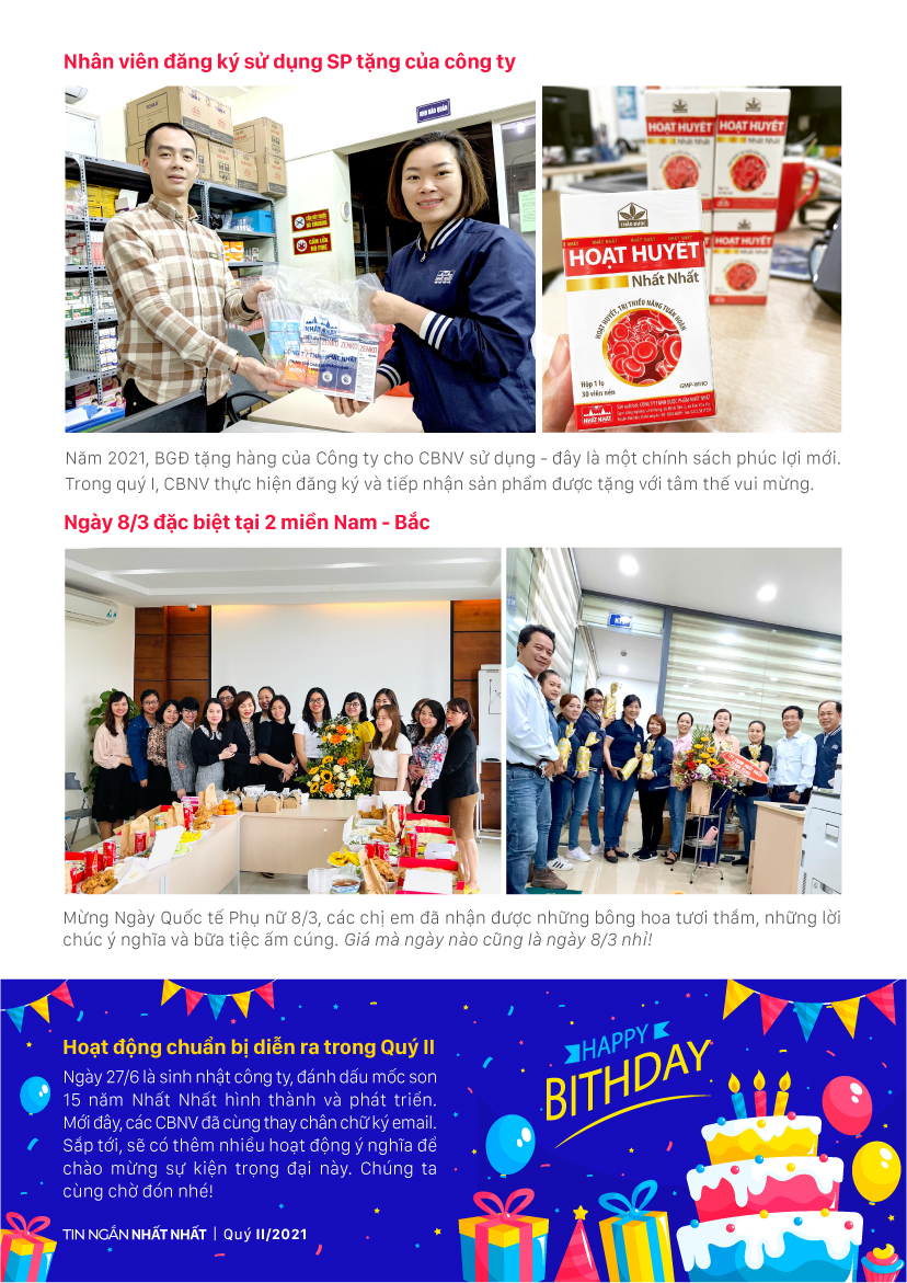 Bản tin Nhất Nhất quý II