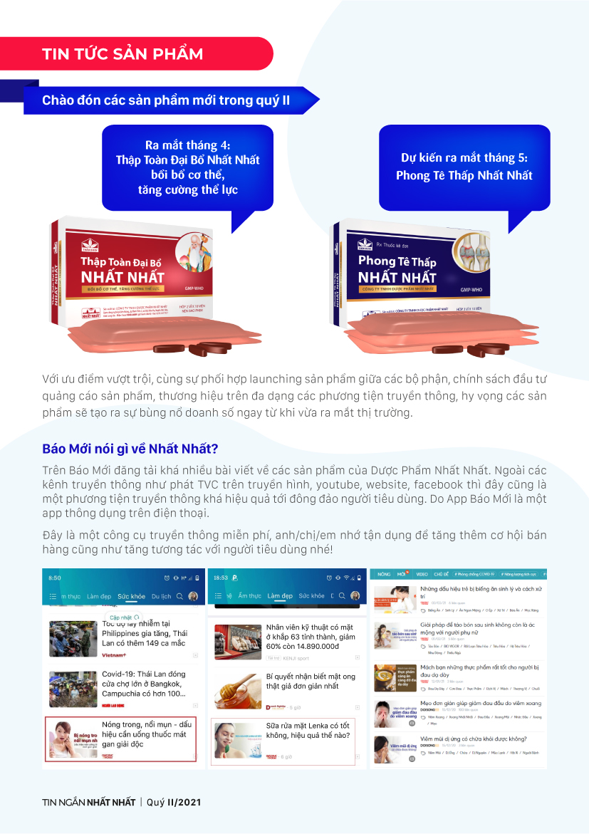 Bản tin Nhất Nhất quý II