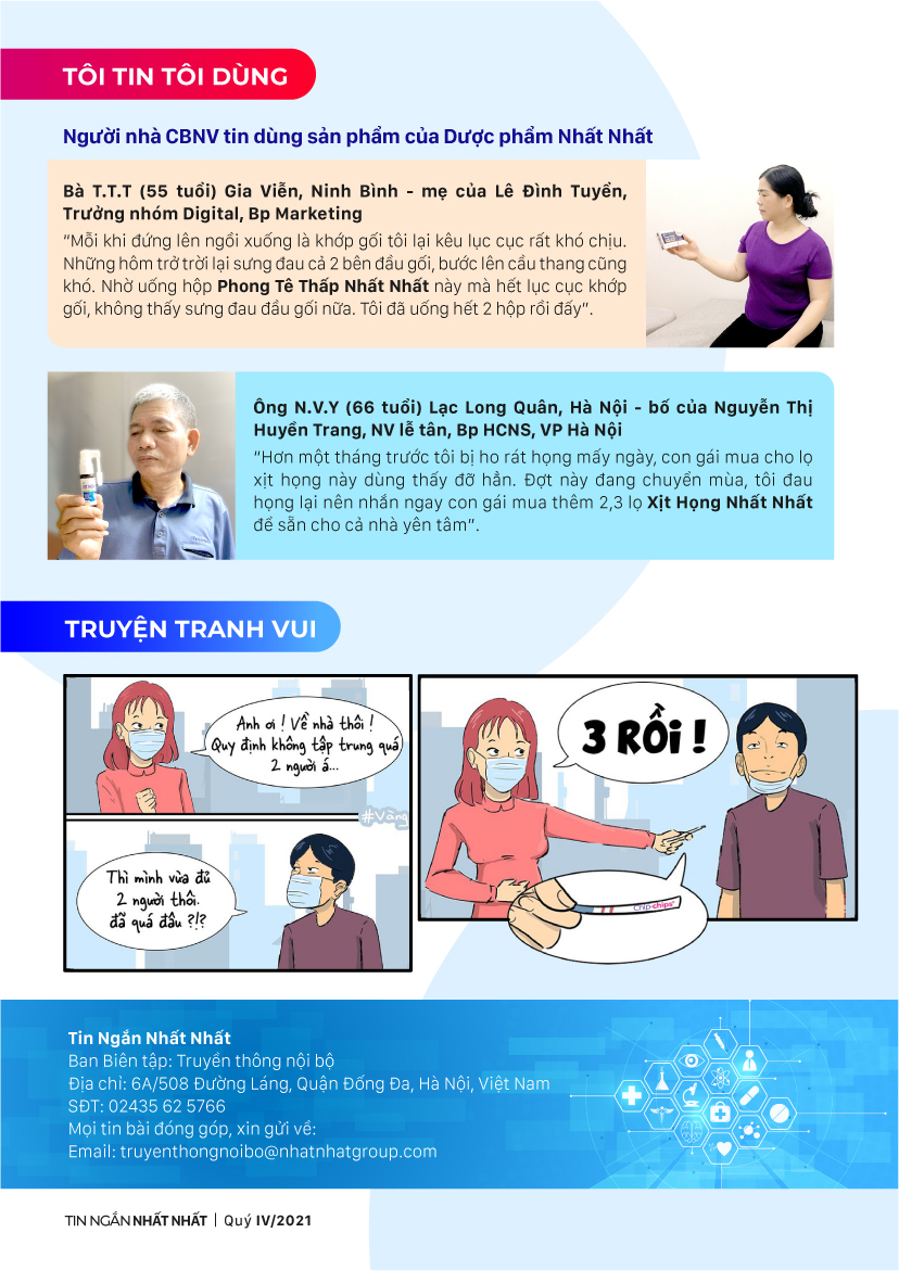 Bản tin Nhất Nhất quý IV/2021 - Tăng tốc cán đích